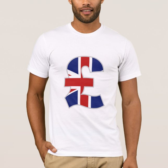 T-shirt Libra britânica (Frente)