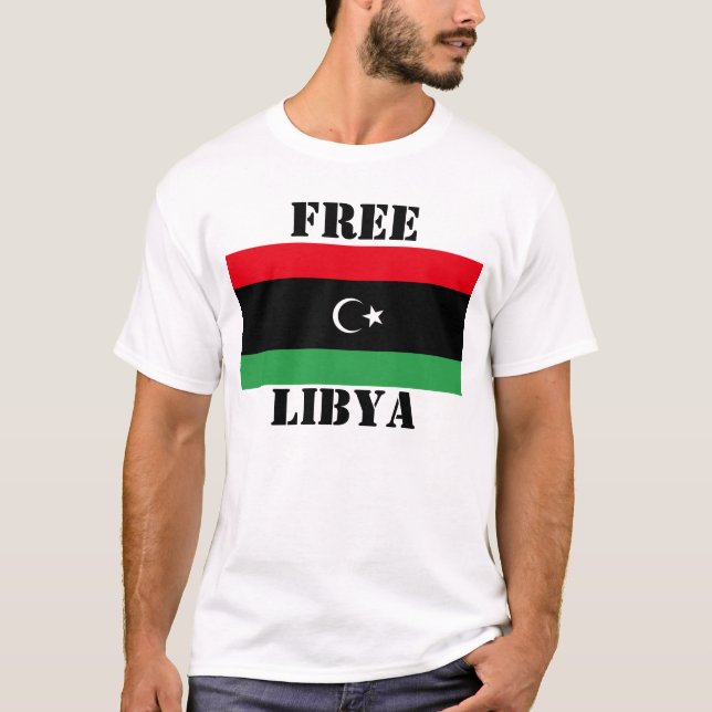 T-SHIRT LIBYA LIVRE (Frente)