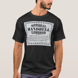 T-shirt Licença de Handbell