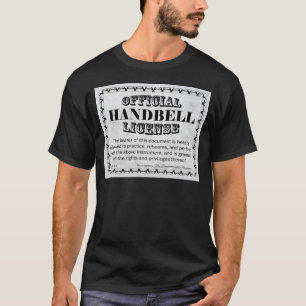 T-shirt Licença do Handbell