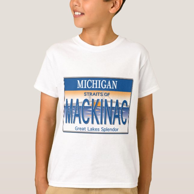T-shirt Licença Mackinac (Frente)