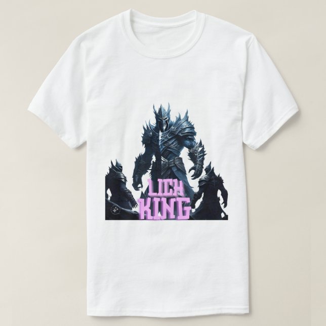 T-Shirt lich king (Frente do Design)