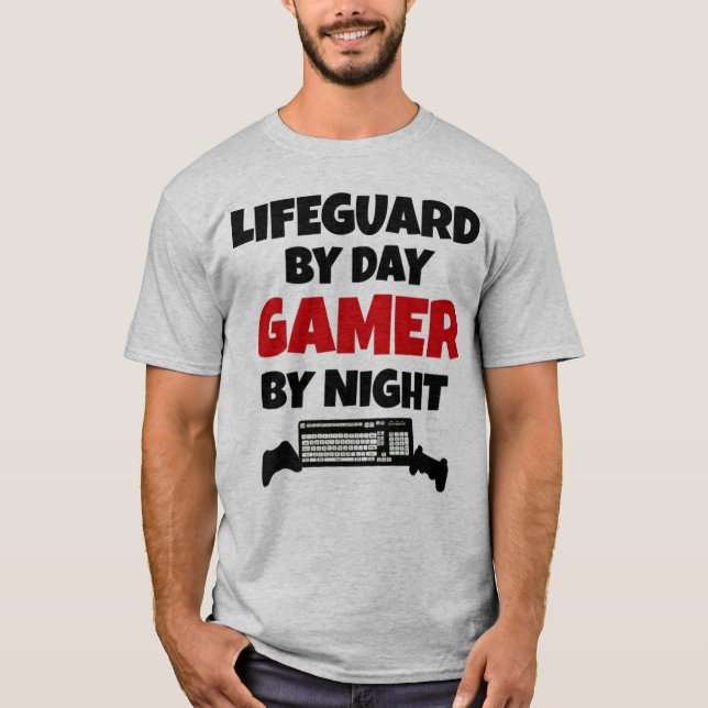 T-shirt Lifeguard Gamer (Frente)