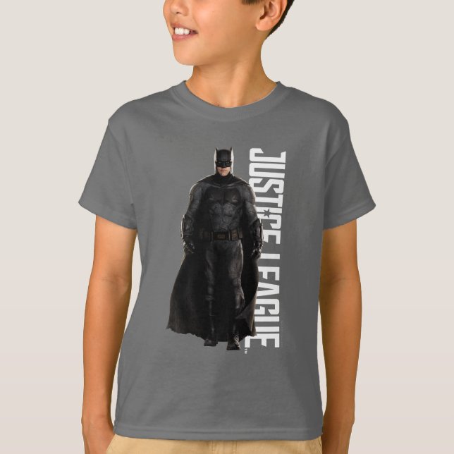 T-shirt Liga da Justiça | Batman No Battlefield (Frente)