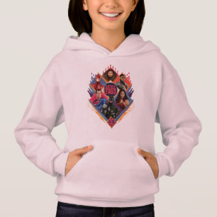 T-shirt Liga da Justiça Crachá do Grupo de Hatch Diamond