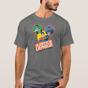 T-shirt Liga da Justiça "Força em Números"