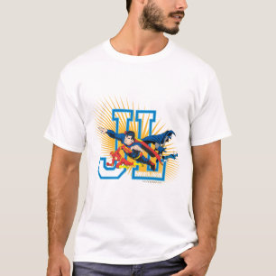 T-shirt Liga da Justiça Heroes United