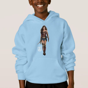 T-shirt Liga da Justiça  Mulher Maravilha No Campo De Bat