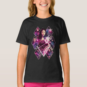 T-shirt Liga da Justiça Painéis do Grupo Galáctico Dia