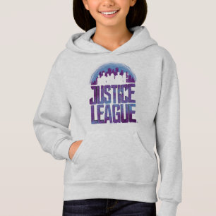 T-shirt Liga da Justiça Silhuette da Liga da Justiça
