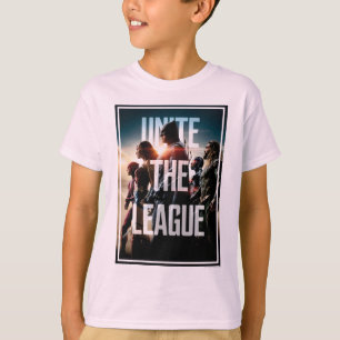 T-shirt Liga da Justiça Unir A Liga