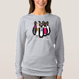 T-shirt Liga das Boliches de pinguins