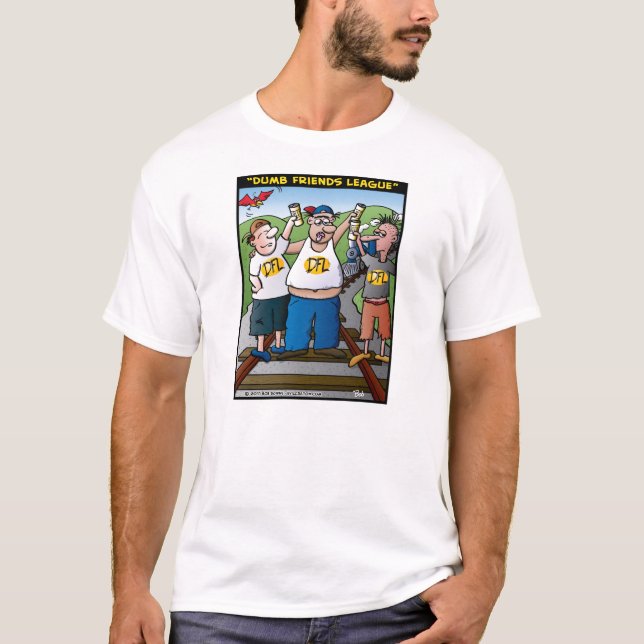 T-shirt "Liga muda dos amigos " (Frente)