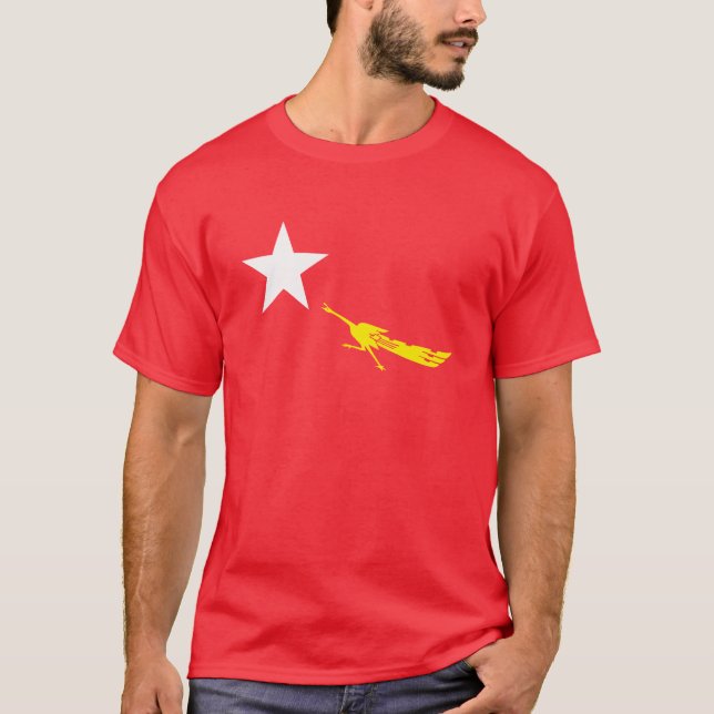 T-shirt Liga nacional para a democracia (Frente)