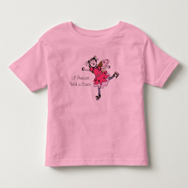 T-shirt Lil' Princess Toddler "T" (Frente)
