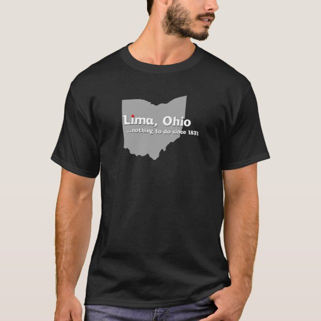 T-shirt Lima, Ohio (Frente)