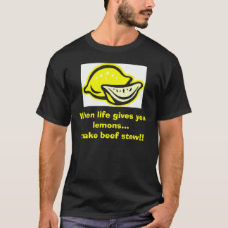 T-shirt limão do clipart, quando a vida lhe der limões…
