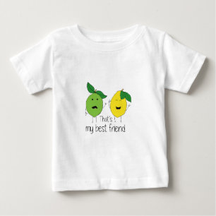 T-shirt Limão e Limão - Melhores Amigos BFF