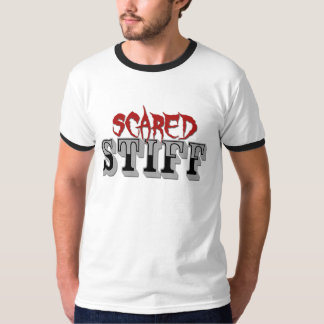 T-shirt limitado duro Scared