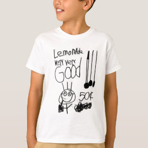 T-shirt Limonada para a venda - os miúdos entregam o sina