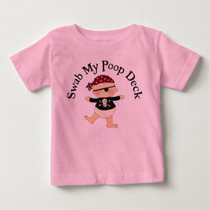 T-shirt Limpe minha plataforma de tombadilho