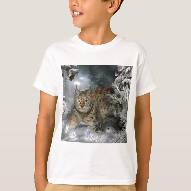 T-shirt Lince do inverno (Frente)