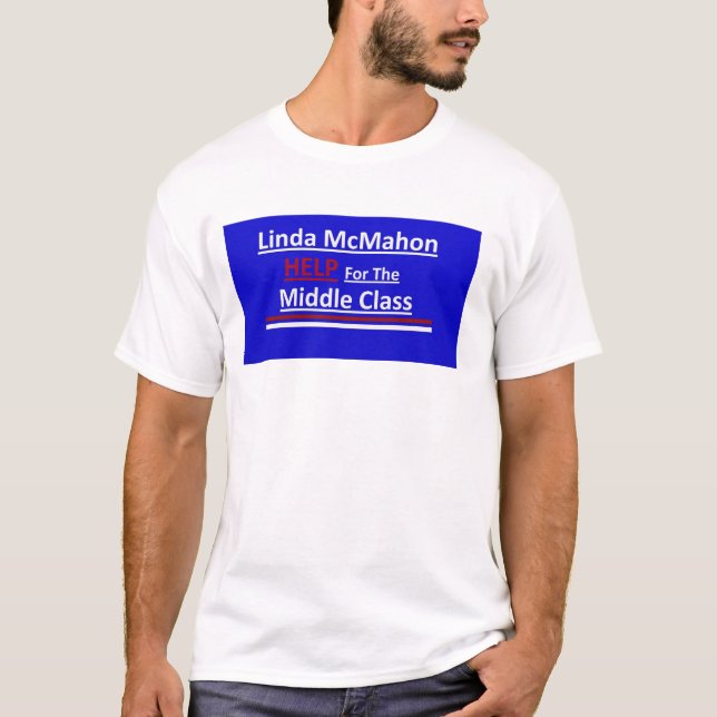 T-shirt Linda McMahon, Senado 2012 (Frente)