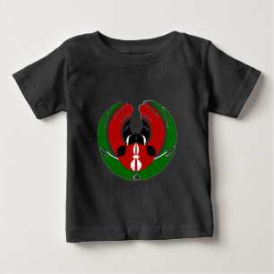 T-shirt Linda Tapeçaria no Quênia: Borboleta da Bandeira d
