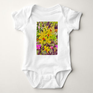 T-shirt Lindas orquídeas de outono amarelas