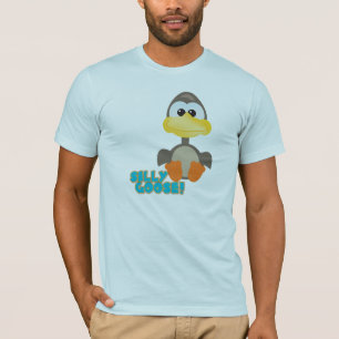 T-shirt Lindos Goofkins, ganso bobo