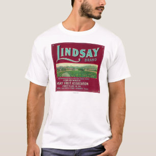 T-shirt Lindsay LabelLindsay alaranjado, CA
