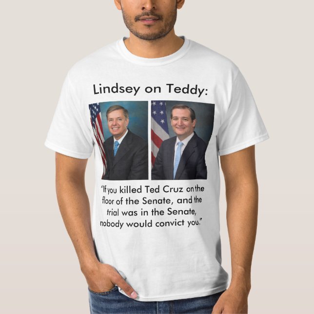 T-shirt Lindsey do ursinho (Frente)