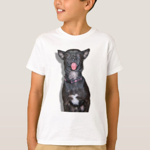 T-shirt Língua de cão da chihuahua