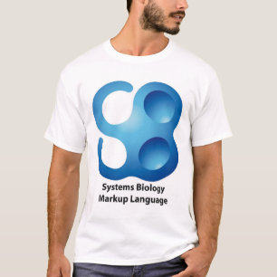 T-shirt Linguagem de marcação da biologia de sistemas
