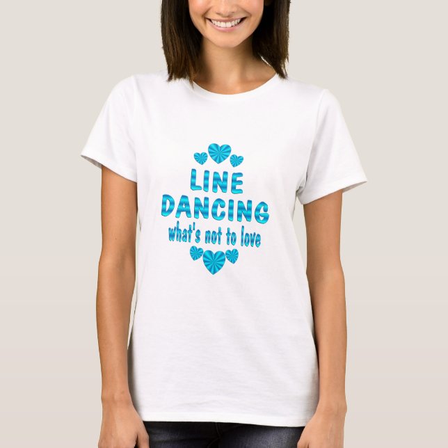 T-SHIRT LINHA AMOR DA DANÇA (Frente)