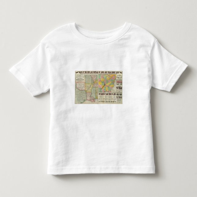 T-shirt Linha curta de Texas (Frente)