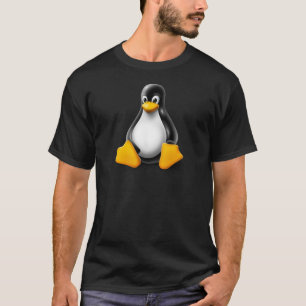 T-shirt Linux Tux o pinguim
