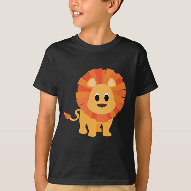 T-Shirt Lion Cute (Frente)