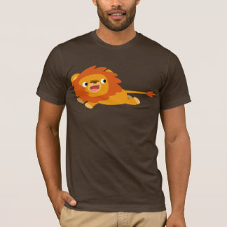 T-Shirt Lion Lion De Animação Cortada