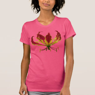 T-shirt Lírio do fogo
