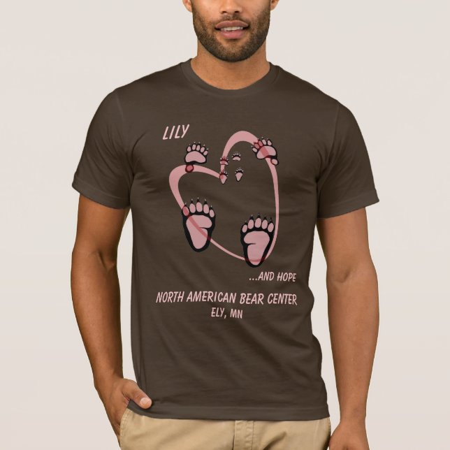 T-shirt Lírio e amor da esperança (Frente)