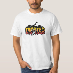 T-shirt liso com grande logotipo