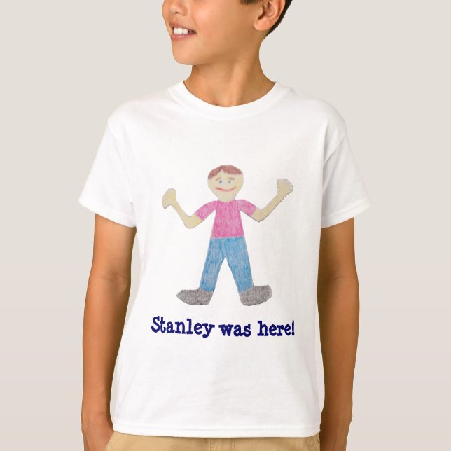 T-shirt liso dos Stanley-Miúdos (Frente)