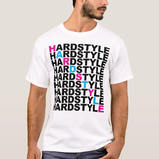 T-shirt Lista de Hardstyle (Frente)