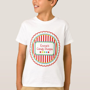 T-shirt Listras doces do circo dos doces