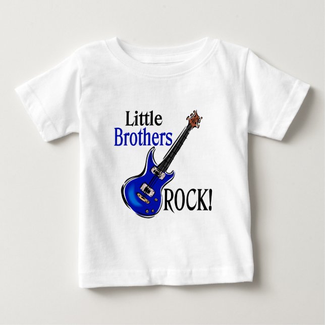 T-shirt Little Brothers Rock! (Frente)