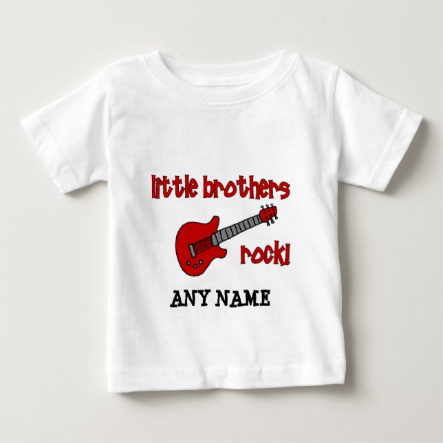 T-shirt Little Brothers Rock! (Frente)