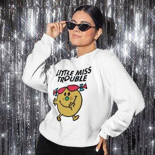 T-shirt Little Miss Trouble Black Lettering