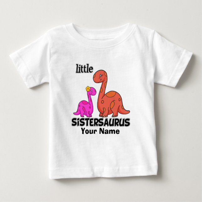 T-shirt Little Sistersaurus 2 (Frente)