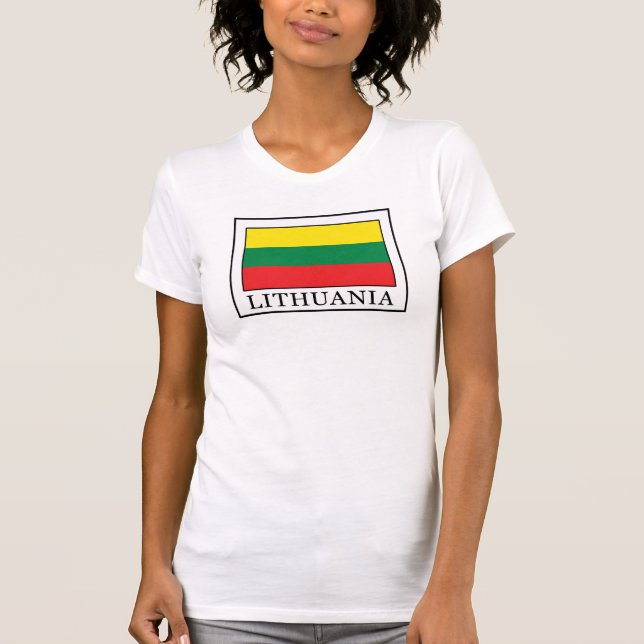 T-shirt Lituânia (Frente)
